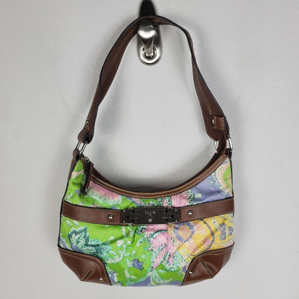 Chaps Pastel‎ Paisley Print Shoulder Bag